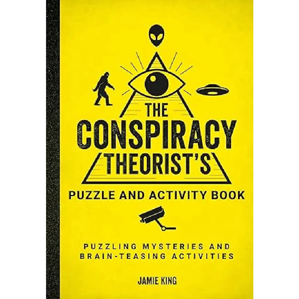 Conspiracy Theorist'S Puzzle And Activity Book