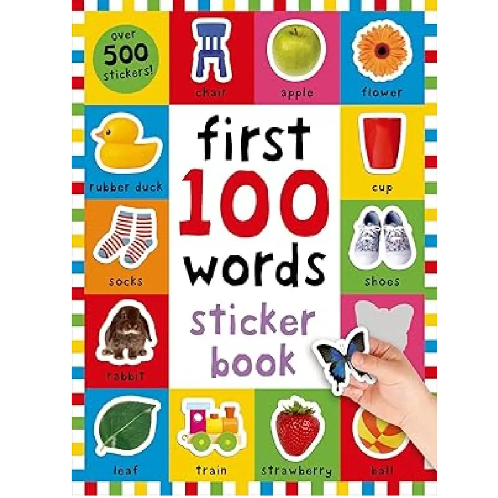 First 100 Words Sticker Book Play And Learn