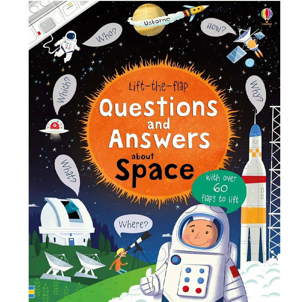 Lift-The-Flap Questions And Answers About Space