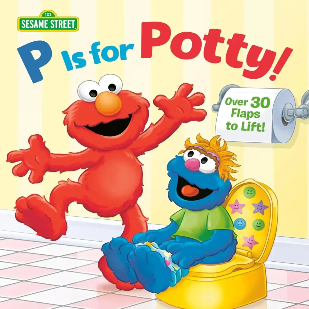 P Is For Potty Sesame Street Lift-The-Flap