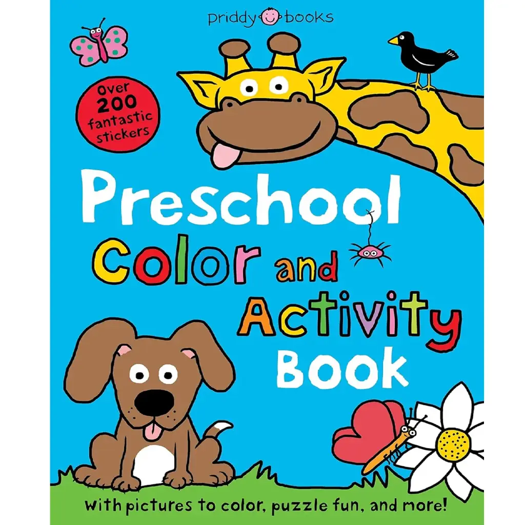 Preschool Color And Activity Book