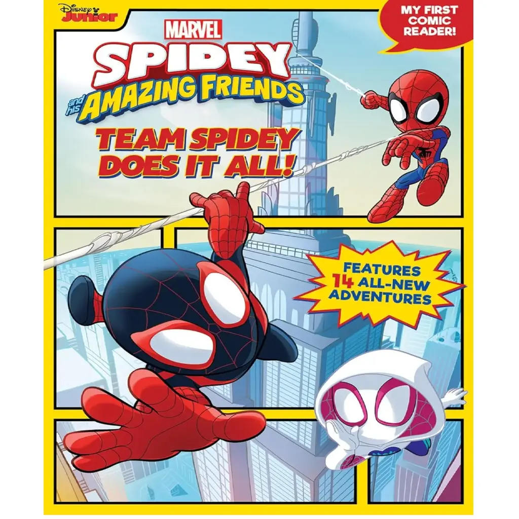 Spidey And His Amazing Friends Team Spidey Does It All : My First Comic Reader