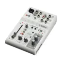 Yamaha AG03MK2 White 6-Channel Live Streaming Loopback Mixer