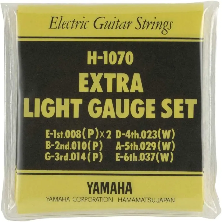 Yamaha Electric Guitar Strings - Extra Light Gauge