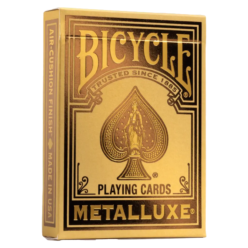 Playing Cards: Bicycle - Metalluxe Gold