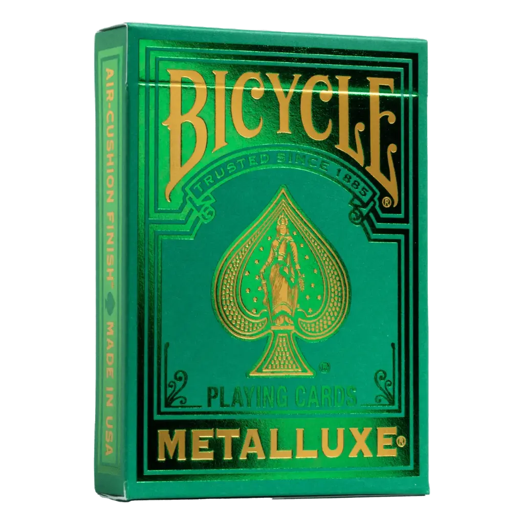 Playing Cards: Bicycle - Metalluxe Green