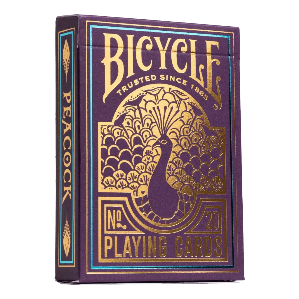 Playing Cards: Bicycle - Purple Peacock