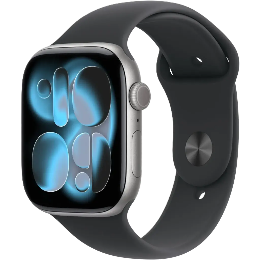 APPLE WATCH S 11 46 MM SPACE GRAY AI BLACK SB M/ L