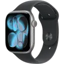 APPLE WATCH S 11 46 MM SPACE GRAY AI BLACK SB M/ L