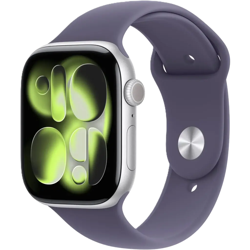 APPLE WATCH S 11 46 MM SILVER AI PUR FOG SB S/M