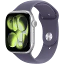 ساعة أبل ووتش S 11 46 مم فضي AI PUR FOG SB S/M