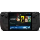 جهاز ألعاب محمول Steam Deck بشاشة OLED بسعة 512 جيجابايت وذاكرة 16 جيجابايت RAM