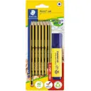 Staedtler Pencil Card with Sharpener 10 Cards 120BK12P1