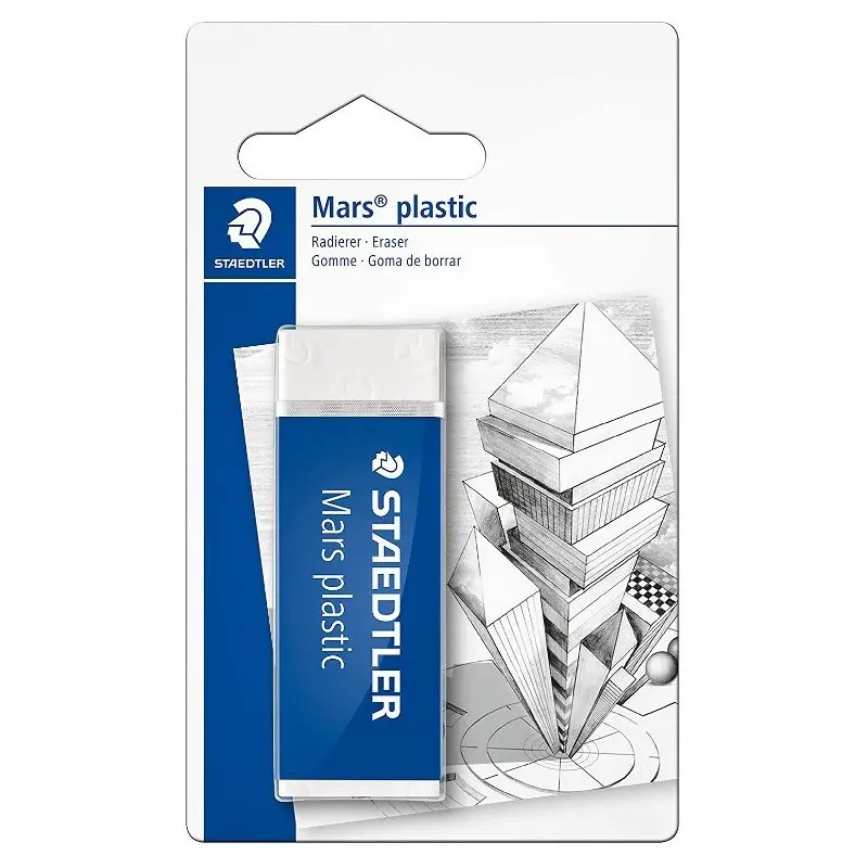 Staedtler Eraser Card 10 Pieces 52650BKD