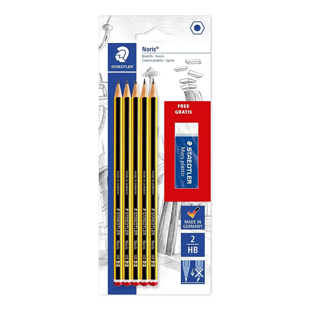 Staedtler Pencil Card 120ASBKD10 10