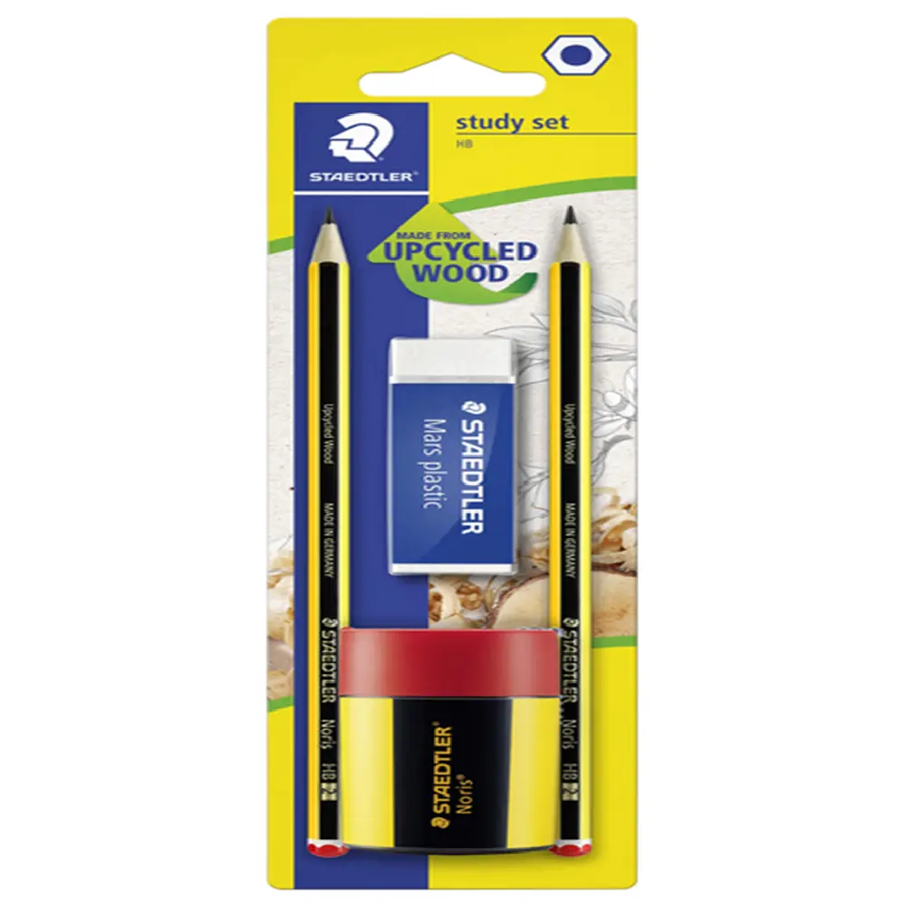 Staedtler Pencil Card with Sharpener 10 Cards 120511BKD10