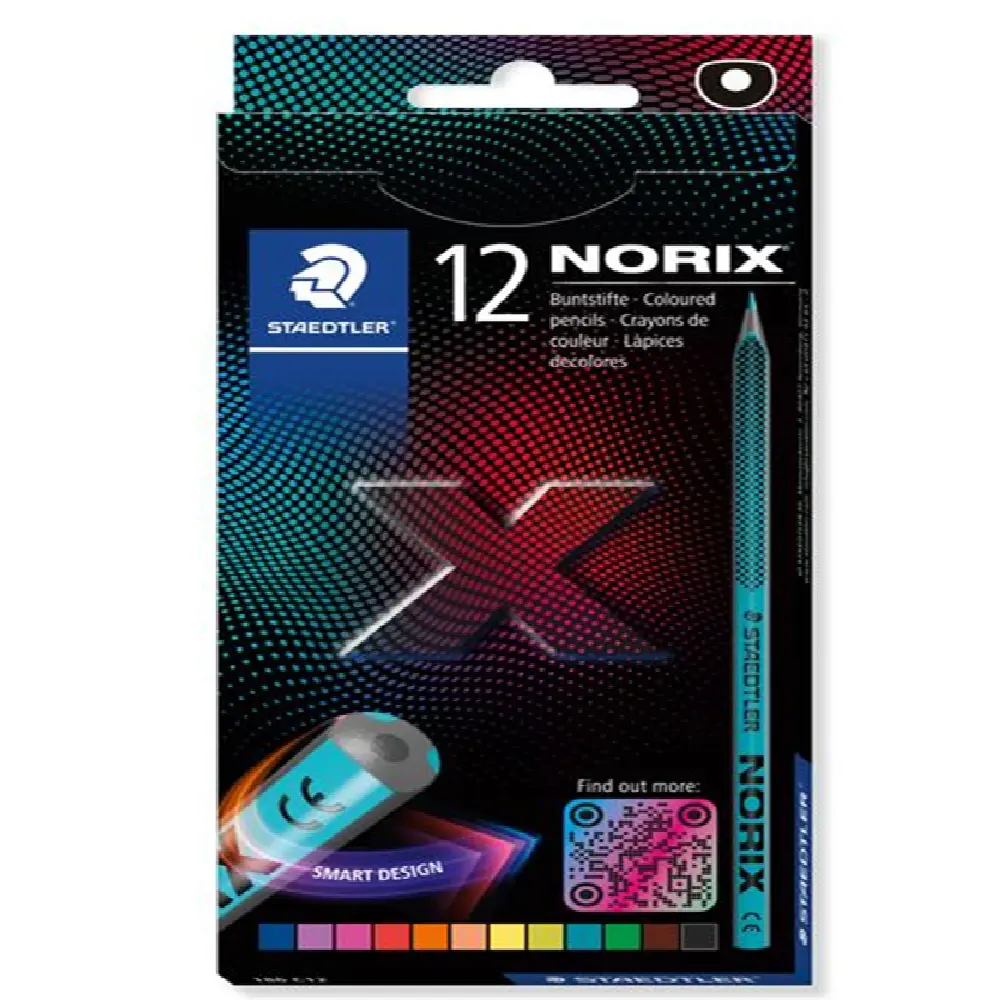 Staedtler Wooden Colour Pencils 12 Colors 186C12