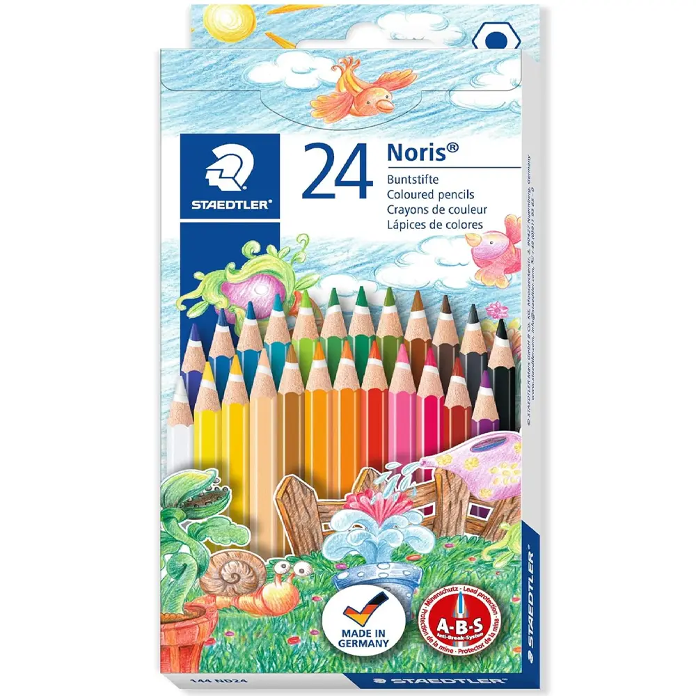 Staedtler Colour Pencils 24 Colors 144ND24