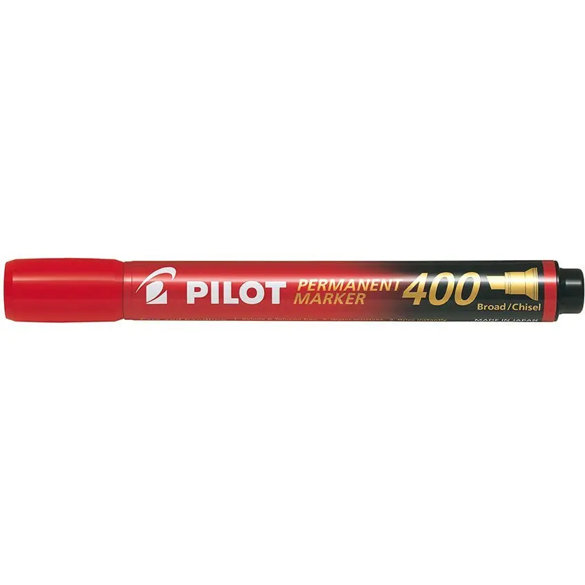 Pilot Chisel Tip Marker Red 72 Dozen SCA-400-R