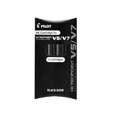 بايلوت حبر قلم سوفت لون أسود (72 حامل × 12 مجموعة) BXS-IC-B-S3