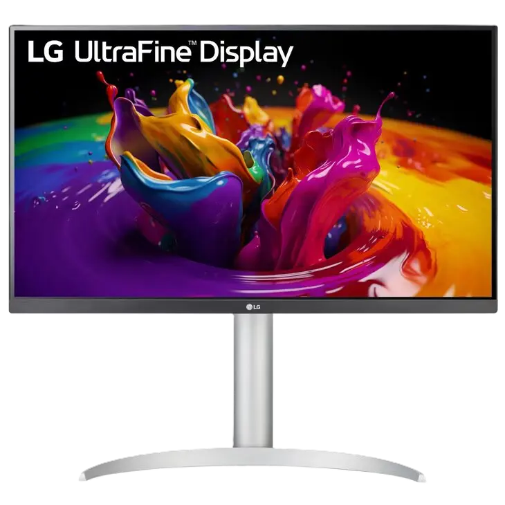 شاشة مكتب LG بقياس 27 بوصة، معدل تحديث 60 هرتز، دقة 4K / UHD، زمن استجابة 5 مللي ثانية