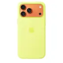 Apple iPhone 17 Pro Max Silicone Case with MagSafe – Neon Yellow