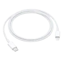 كابل "آبل" من USB-C إلى Lightning بطول 1 متر.