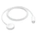 كابل شحن سريع مغناطيسي لساعة آبل مع منفذ USB-C بطول 1 متر