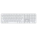 Apple Magic Keyboard with touch ID & Numeric Keyboards Type C - White