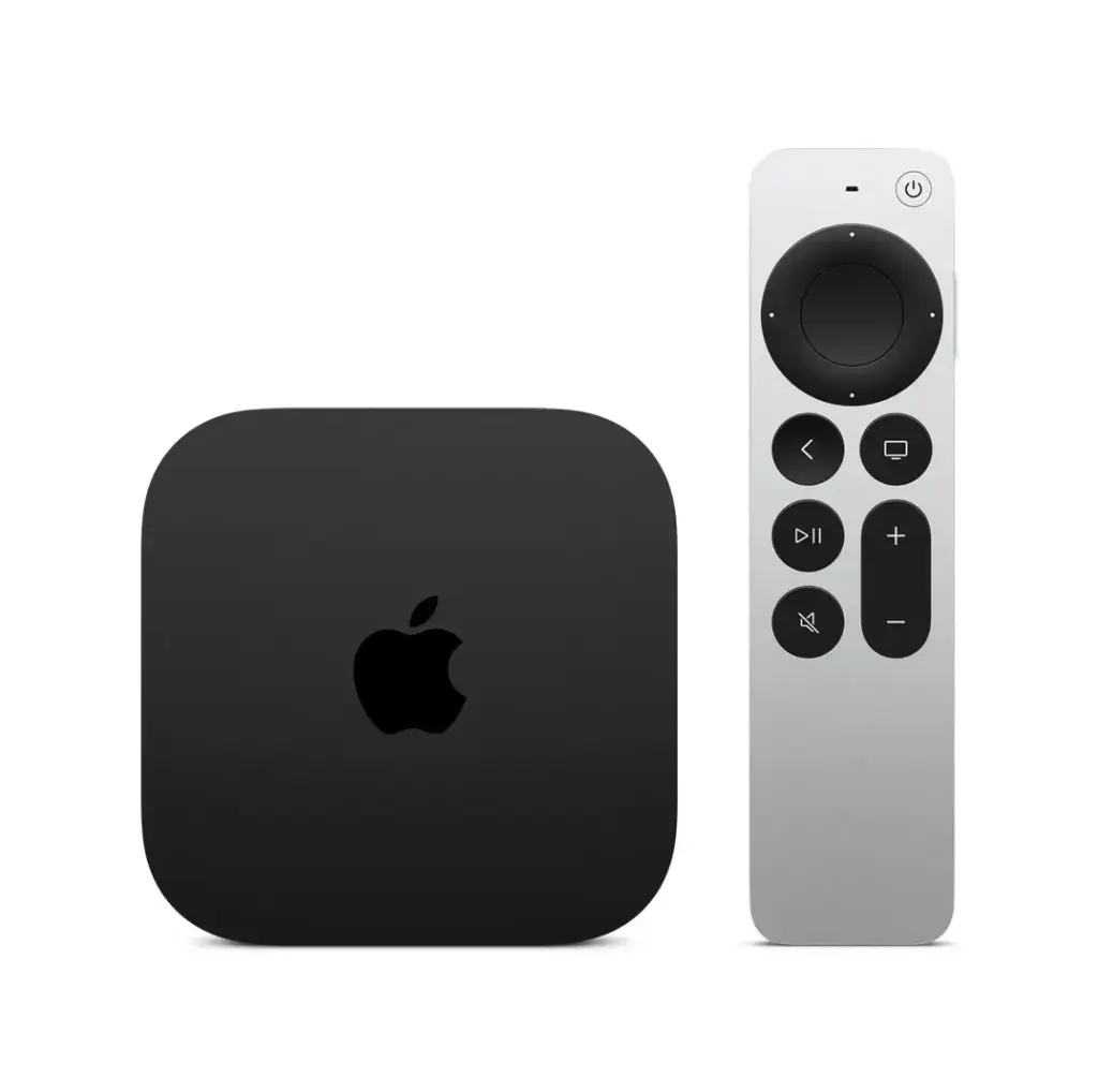 جهاز آبل TV 4K بسعة 128 جيجابايت مع WiFi وEthernet الجيل الثالث