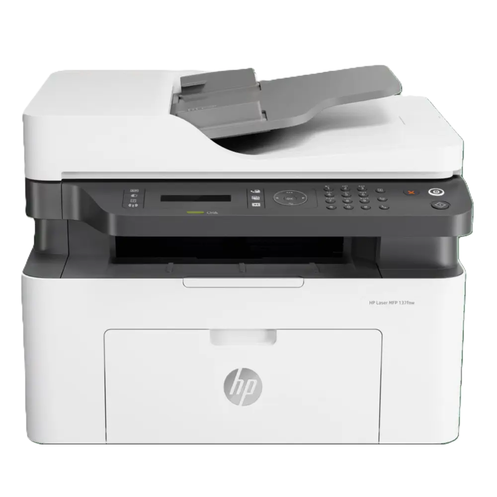 طابعة متعددة الوظائف HP Laser MFP 137fnw مع دعم Wi-Fi والطباعة من الأجهزة المحمولة