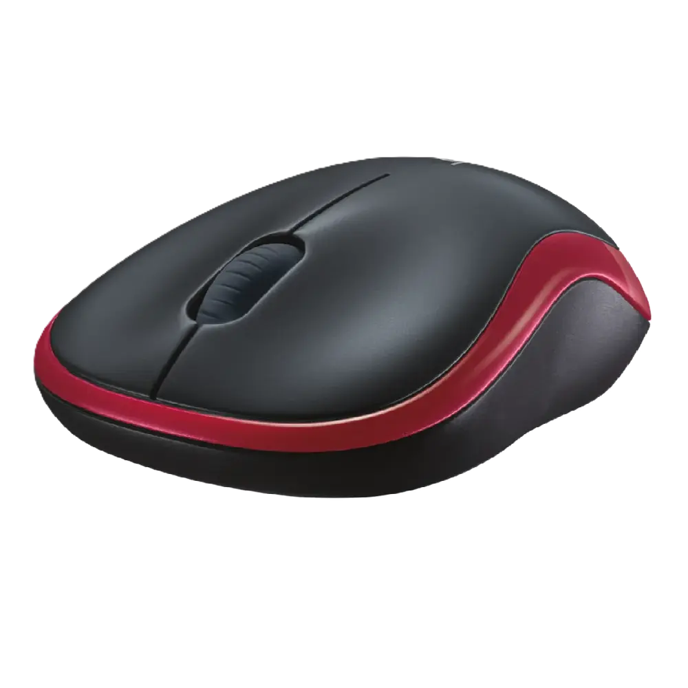 Logitech Mouse Wireless M185 Red