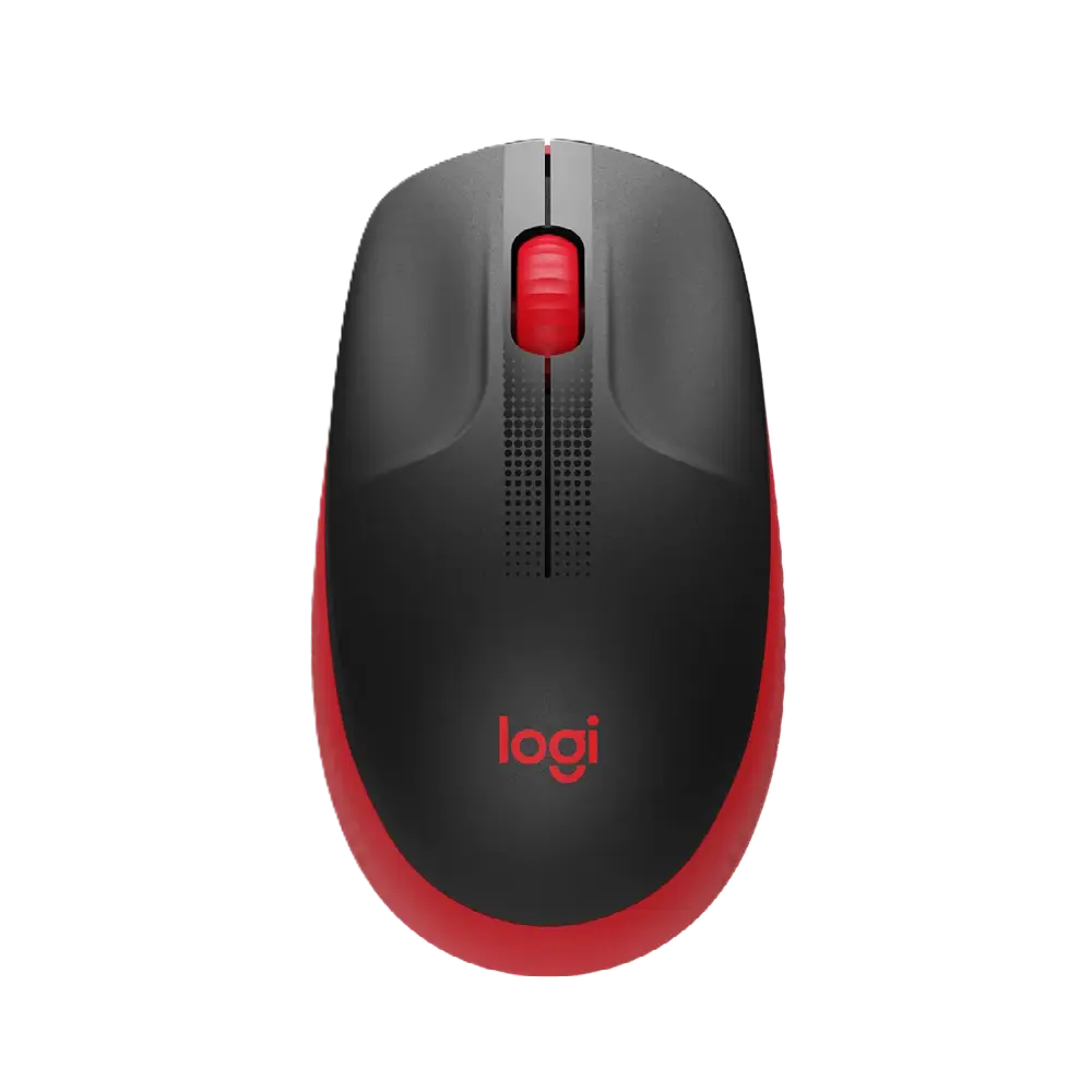 Logitech Mouse Wireless M190 Red