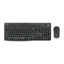 Logitech MK295 Silent Wireless Keyboard & Mouse Combo - Arabic