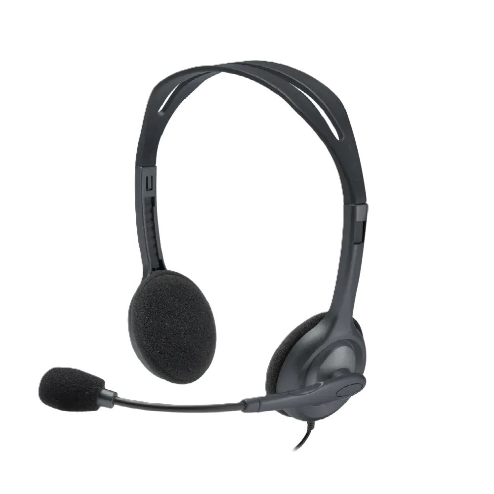 Logitech H111 Stereo Headset - 3.5mm Single