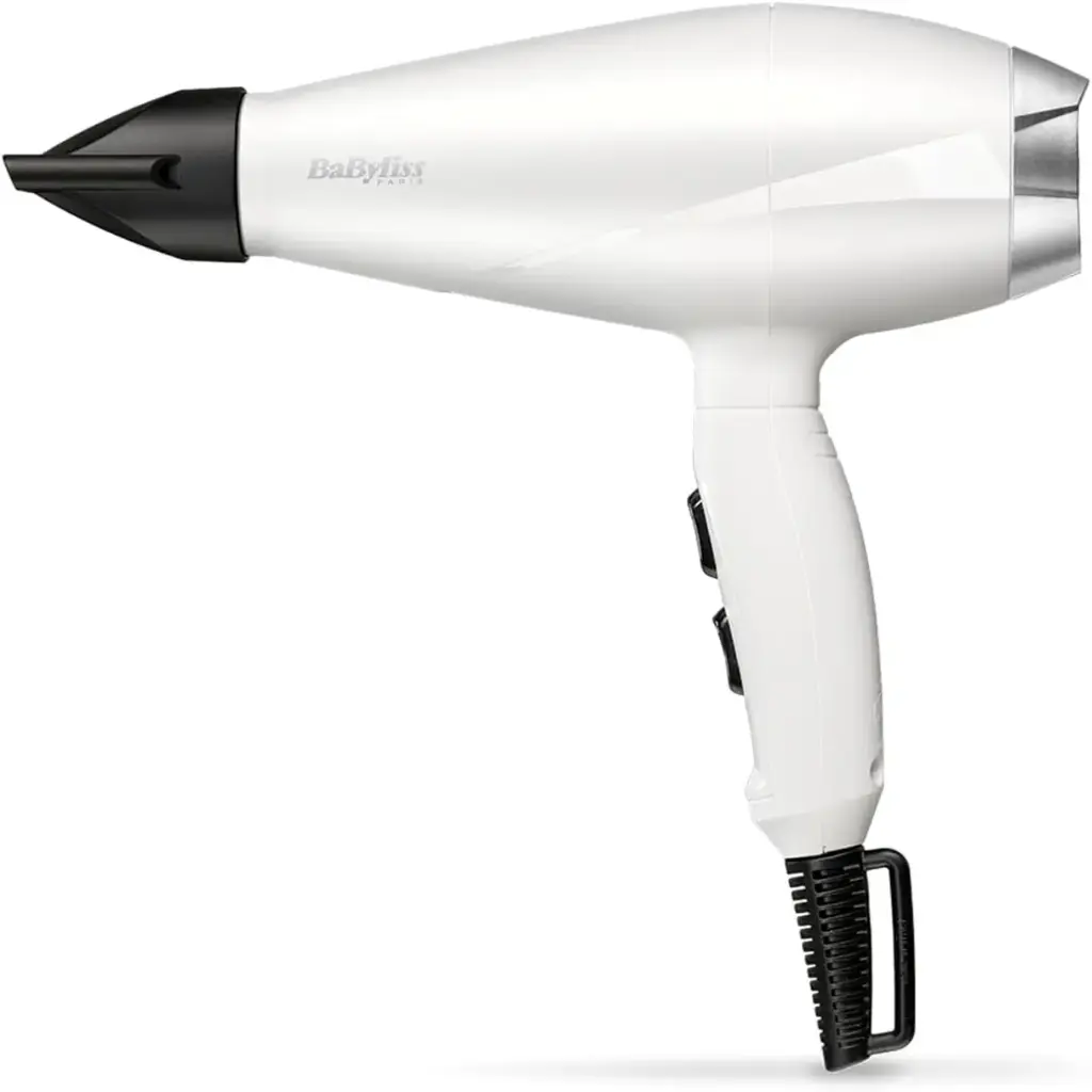 BABYLISS HAIR DRYER2 HEAT. SPEED SETTINGS 2000 WATT White