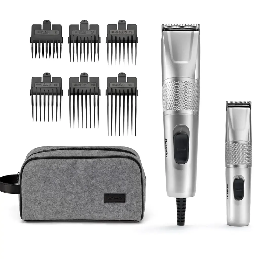 BABYLISS CLIPPER  + MINI TRIMMERGRADES (1.2.3.6 &8) CORDED