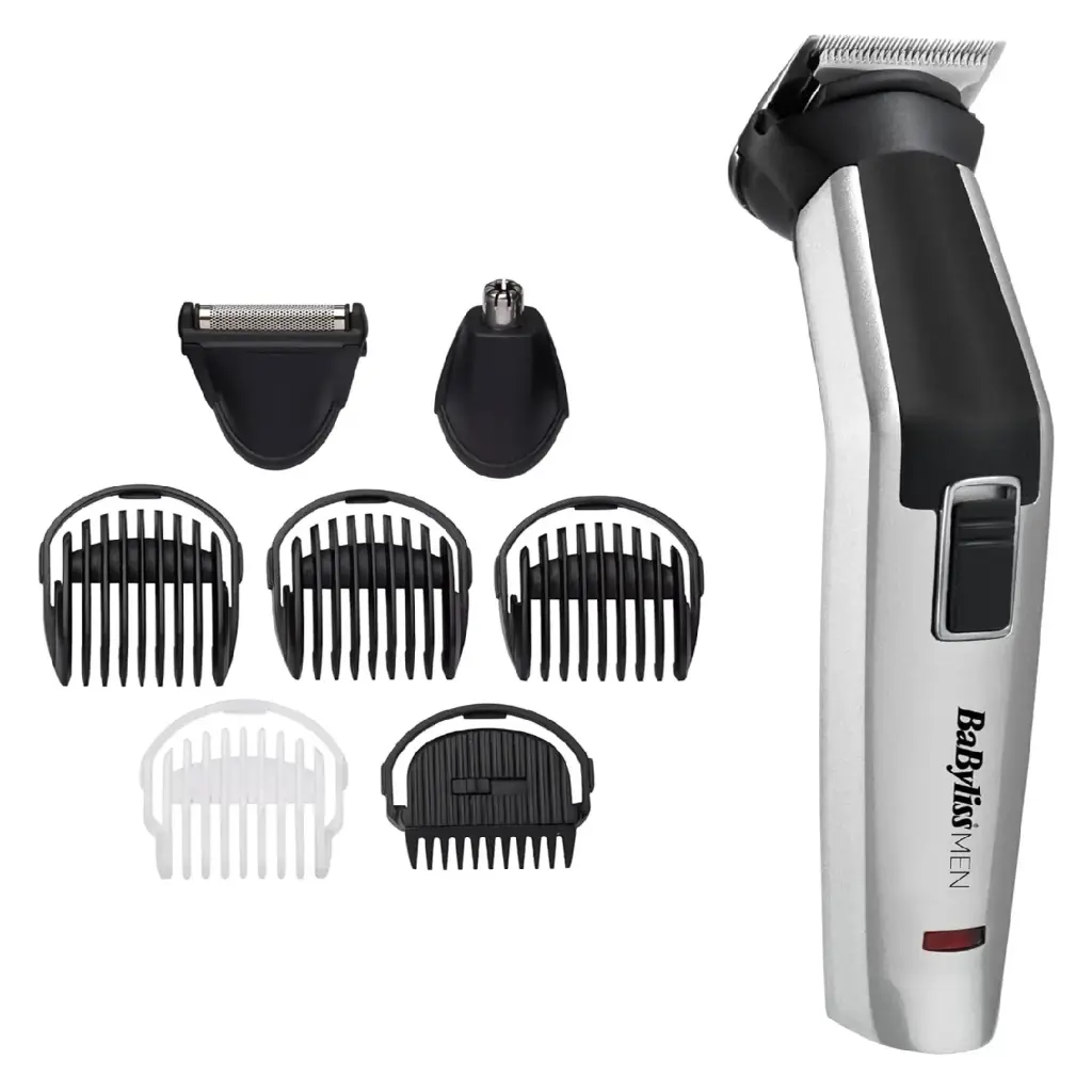 BABYLISS MULTI -TRIMMER  8 IN 1 CORDLESS FOR 60MIN