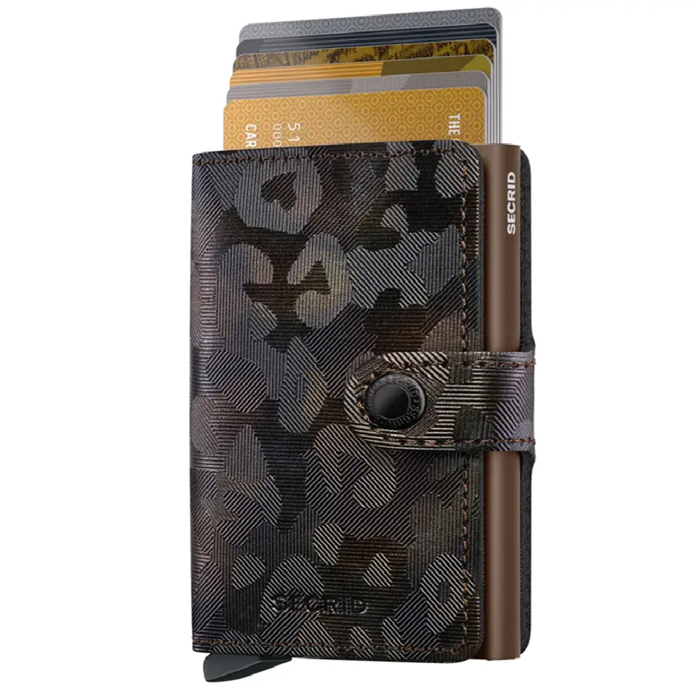 Secrid Miniwallet Jungle  MJu-
Brown