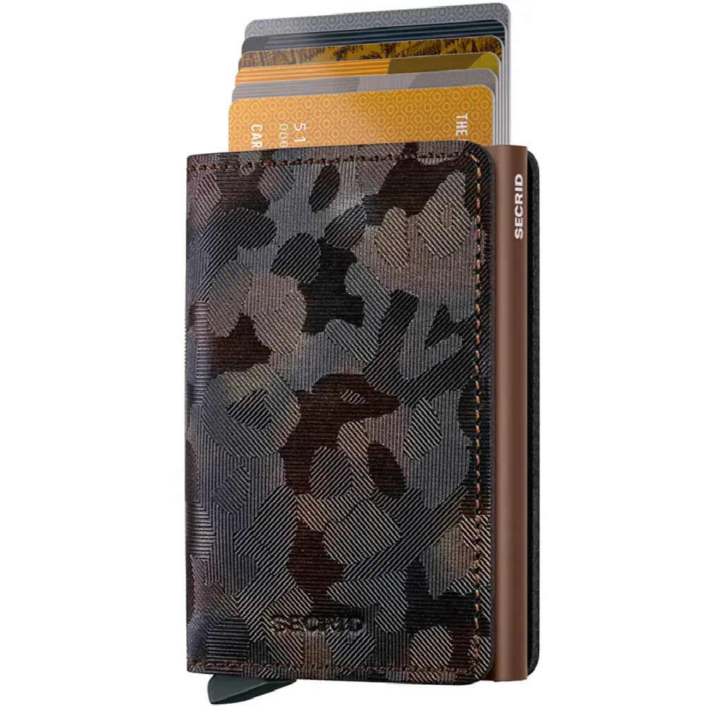Secrid Slimwallet Jungle  SJu-Brown
