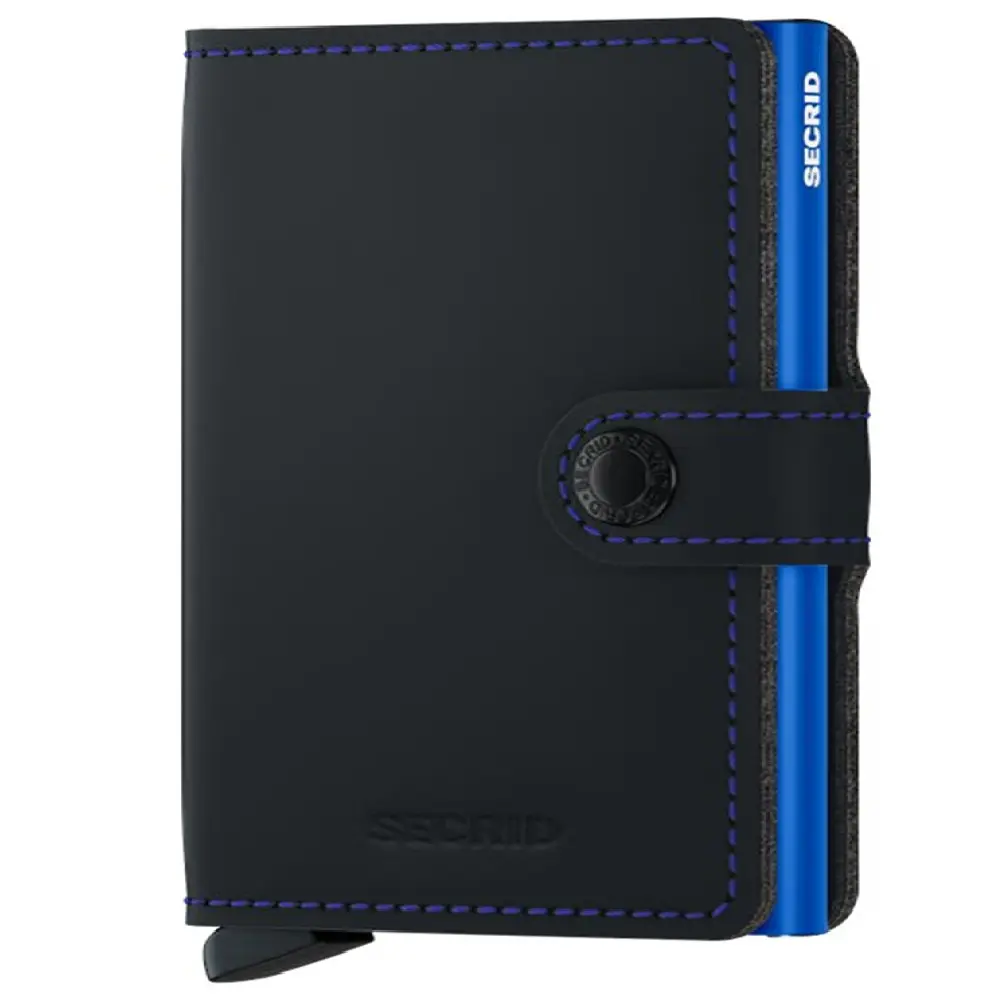 Secrid Miniwallet Matte MM-
Black & Blue