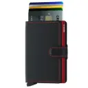Secrid Miniwallet Matte MM-Black & Red