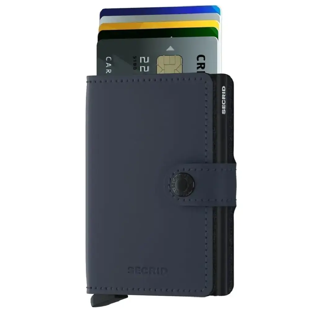 Secrid Miniwallet Matte MM-Night Blue