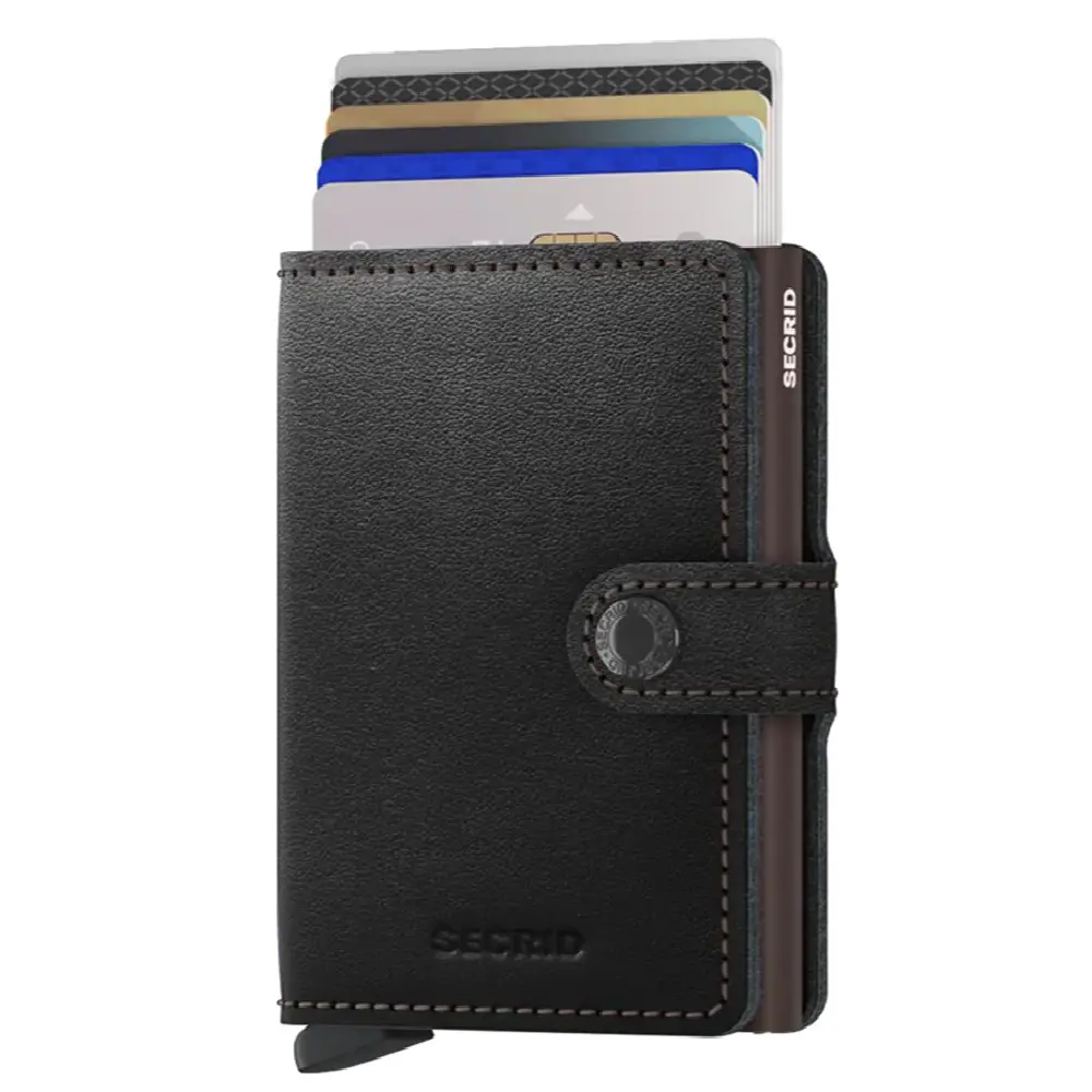 Secrid Miniwallet Original M-
Black-Brown