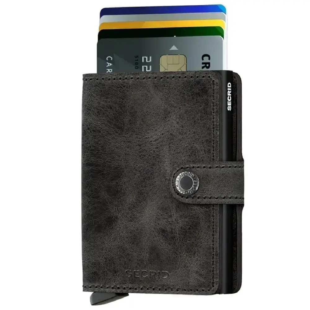 Secrid Miniwallet Vintage MV-Black