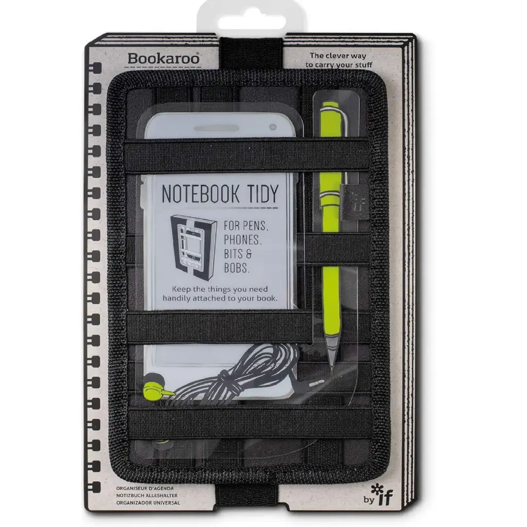 IF Company Bookaroo Notebook Tidy -Black