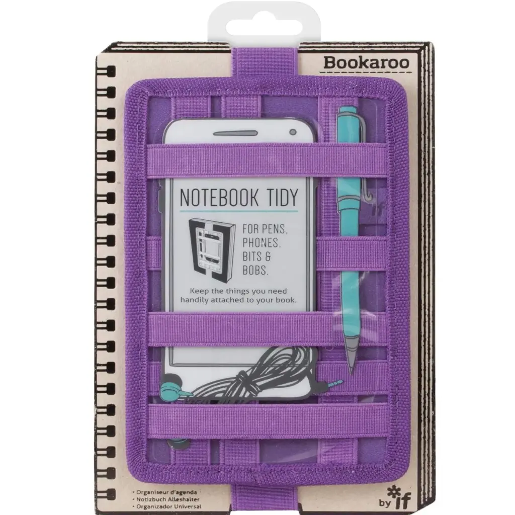 IF Company Bookaroo Notebook Tidy -Purple
