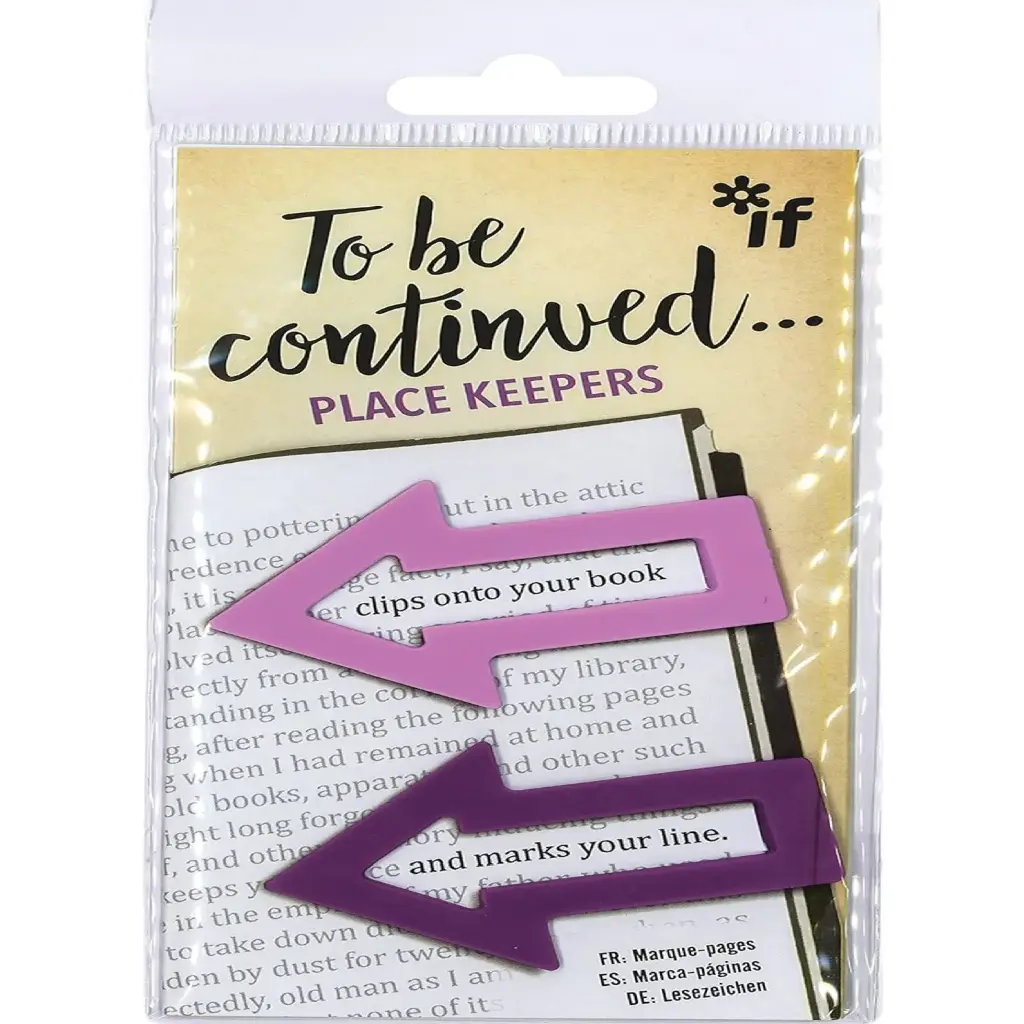 IF Company To Be Continued... Place Keepers -Purple
