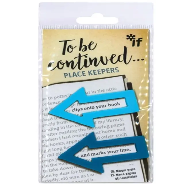 IF Company To Be Continued... Place Keepers -Blue