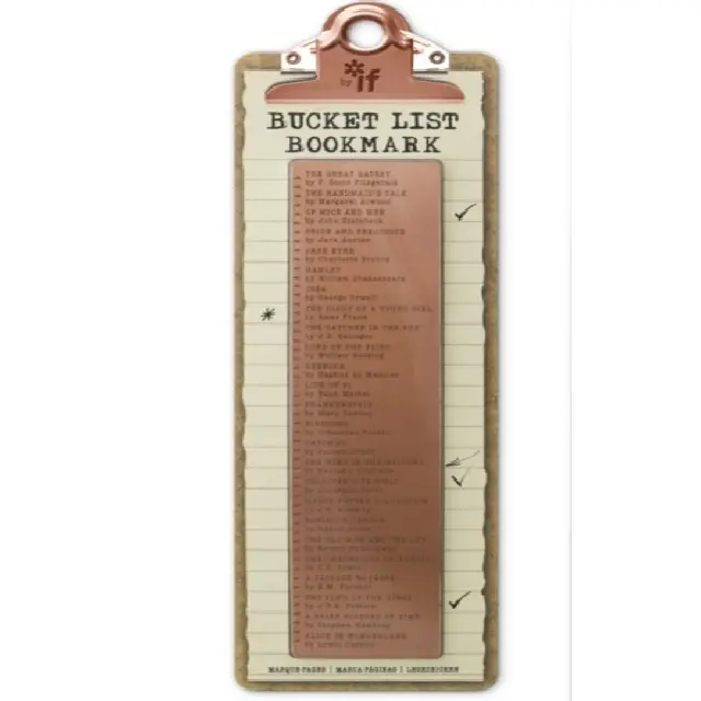 شركة IF – فاصل كتب Bucket List
